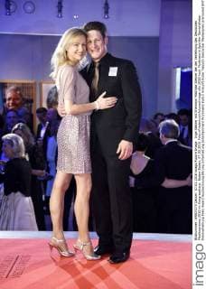 Inge Steiner mit Ehemann Matthias Steiner bei der Verleihung des Deutschen Medienpreises 2015 im Kongresshaus. Baden-Baden, 07.03.2016 Foto:xFredericx xFuturexImage