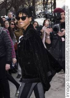 Willow Smith CELEBRITIES : Ankunft zur Chanel Modenschau - Paris - 08 03 2016 JBAutissier Panoramic 