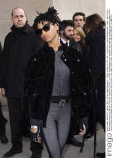 Willow Smith CELEBRITIES : Ankunft zur Chanel Modenschau - Paris - 08 03 2016 JBAutissier Panoramic 