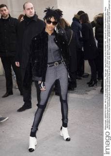 Bilder des Tages Willow Smith CELEBRITIES : Ankunft zur Chanel Modenschau - Paris - 08 03 2016 JBAutissier Panoramic 