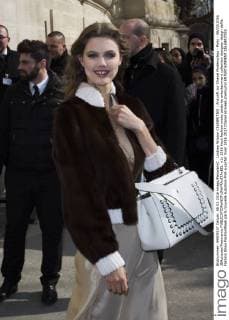 Lindsey Wixson CELEBRITIES : Ankunft zur Chanel Modenschau - Paris - 08 03 2016 JBAutissier Panoramic 