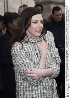 Anna Mouglalis CELEBRITIES : Ankunft zur Chanel Modenschau - Paris - 08 03 2016 JBAutissier Panoramic 