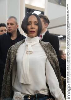205559 Serge Arnal Starface 2016-03-08 Paris France Fashion week ready to wear AW 2016. Defile de mode pret a porter automne hiver 2016. Chanel. People. Front Row. Pinkett Smith, Jada  Copyright: xSergexArnalx xStarfacex STAR_205559_028