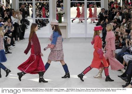 . 08 03 2016. Paris, France. Chanel show at Paris Fashion Week -Autumn Winter 2016.  xi-Imagesx xi-Imagesx IIM-12142-0024
