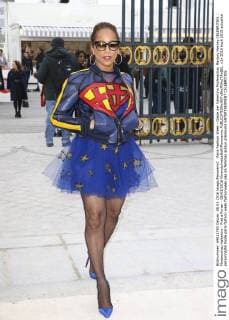 Paris Fashion Week - Gäste der Valentino Modenschau Marjory Harvey CELEBRITIES : Modenschau Valentino - Pret a Porter - 08 03 2016 GwendolineLeGoff Panoramic 