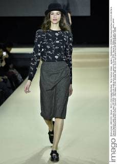 Paris Fashion Week - agnes b. Modenschau 205568 Marineau Starface 2016-03-08 Paris France Fashion week ready to wear AW 2016. Defile de mode pret a porter automne hiver 2016. Agnes b. Editorial use only _sans_perso  Copyright: xMarineaux STAR_205568_008