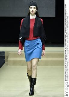 Paris Fashion Week - agnes b. Modenschau 205568 Marineau Starface 2016-03-08 Paris France Fashion week ready to wear AW 2016. Defile de mode pret a porter automne hiver 2016. Agnes b. Editorial use only _sans_perso  Copyright: xMarineaux STAR_205568_032