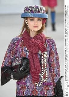 Paris Fashion Week - Chanel Modenschau 205567 Marineau Starface 2016-03-08 Paris France Fashion week ready to wear AW 2016. Defile de mode pret a porter automne hiver 2016. Chanel. Chanel , autumn-winter 2016Paris, France _sans_perso  Copyright: xMarineaux STAR_205567_009