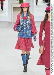 Paris Fashion Week - Chanel Modenschau 205567 Marineau Starface 2016-03-08 Paris France Fashion week ready to wear AW 2016. Defile de mode pret a porter automne hiver 2016. Chanel. Chanel , autumn-winter 2016Paris, France _sans_perso  Copyright: xMarineaux STAR_205567_011