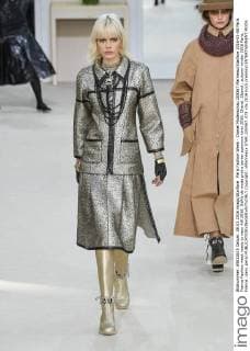 Paris Fashion Week - Chanel Modenschau 205567 Marineau Starface 2016-03-08 Paris France Fashion week ready to wear AW 2016. Defile de mode pret a porter automne hiver 2016. Chanel. Chanel , autumn-winter 2016 Paris, France _sans_perso  Copyright: xMarineaux STAR_205567_078