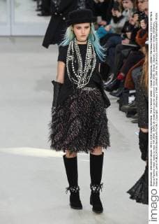 Paris Fashion Week - Chanel Modenschau 205567 Marineau Starface 2016-03-08 Paris France Fashion week ready to wear AW 2016. Defile de mode pret a porter automne hiver 2016. Chanel. Chanel , autumn-winter 2016Paris, France _sans_perso  Copyright: xMarineaux STAR_205567_098