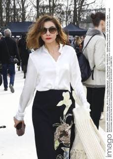 Clotilde Courau CELEBRITIES : Modenschau Valentino - Pret a Porter - Paris 08 03 2016 GwendolineLeGoff Panoramic 