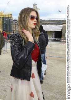 Abbey Lee Kershaw CELEBRITIES : Modenschau Valentino - Pret a Porter - Paris 08 03 2016 GwendolineLeGoff Panoramic 