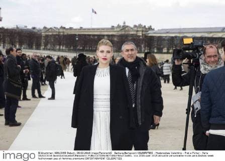 Barbara Berlusconi CELEBRITIES : Modenschau Valentino - Pret a Porter - Paris 08 03 2016 GwendolineLeGoff Panoramic 
