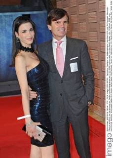 Deutscher Medienpreis. Schauspielerin Laila Maria Witt und ihr Ehemann Alexander Dibelius anläßlich der Verleihung des Deutschen Medienpreises am 07.03.2016 im Kongress Centrum Baden Baden.