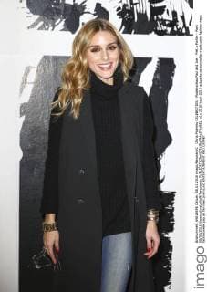 Olivia Palermo CELEBRITIES : Modenschau Paul and Joe - Pret a Porter - Paris 08 03 2016 GwendolineLeGoff Panoramic 