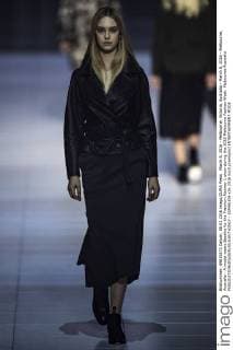 March 8, 2016 - Melbourne, Victoria, Australia - March 8, 2016 - Melbourne, Australia - A model wears Bassike for the Premium Runway 1 show during the 2016 Melbourne Fashion Week. Melbourne Australia - ZUMAk106