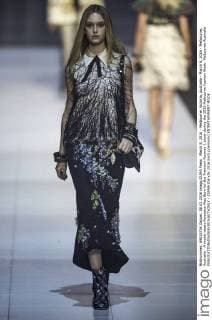 March 8, 2016 - Melbourne, Victoria, Australia - March 8, 2016 - Melbourne, Australia - A model wears Romance Was Born for the Premium Runway 1 show during the 2016 Melbourne Fashion Week. Melbourne Australia - ZUMAk106