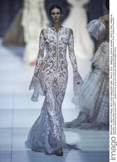 March 8, 2016 - Melbourne, Victoria, Australia - March 8, 2016 - Melbourne, Australia - A model wears J Aton Couture for the Premium Runway 1 show during the 2016 Melbourne Fashion Week. Melbourne Australia - ZUMAk106