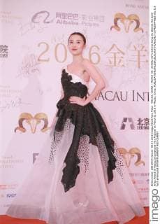 MACAU, CHINA - MARCH 08: (CHINA OUT) Actress Song Jia attends the Gold Aries Award Of Macau International Film Festival on March 8, 2016 in Macau, China.  CFP480844663