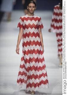 March 8, 2016 - Melbourne, Victoria, Australia - A model wears MacGraw for the Premium Runway 2 show during the 2016 Melbourne Fashion Week. Melbourne Australia - ZUMAk106