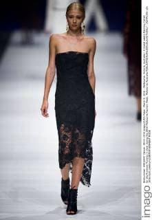 March 8, 2016 - Melbourne, Victoria, Australia - A model wears Manning Cartell for the Premium Runway 2 show during the 2016 Melbourne Fashion Week. Melbourne Australia - ZUMAk106
