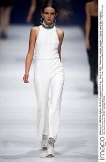 March 8, 2016 - Melbourne, Victoria, Australia - A model wears Manning Cartell for the Premium Runway 2 show during the 2016 Melbourne Fashion Week. Melbourne Australia - ZUMAk106