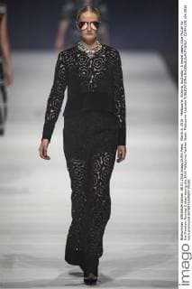 March 8, 2016 - Melbourne, Victoria, Australia - A model wears Alice McCall for the Premium Runway 2 show during the 2016 Melbourne Fashion Week. Melbourne Australia - ZUMAk106