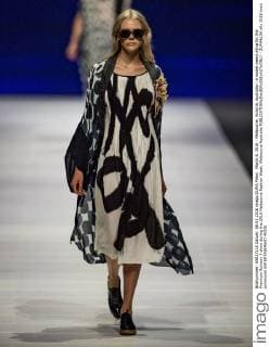 March 8, 2016 - Melbourne, Victoria, Australia - A model wears Akira for the Premium Runway 3 show during the 2016 Melbourne Fashion Week. Melbourne Australia - ZUMAk106