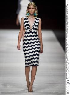 March 8, 2016 - Melbourne, Victoria, Australia - A model wears By Johnny for the Premium Runway 3 show during the 2016 Melbourne Fashion Week. Melbourne Australia - ZUMAk106