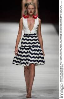 March 8, 2016 - Melbourne, Victoria, Australia - A model wears By Johnny for the Premium Runway 3 show during the 2016 Melbourne Fashion Week. Melbourne Australia - ZUMAk106