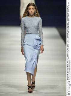 March 8, 2016 - Melbourne, Victoria, Australia - A model wears Rachel Gilbert for the Premium Runway 3 show during the 2016 Melbourne Fashion Week. Melbourne Australia - ZUMAk106