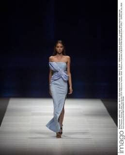 March 8, 2016 - Melbourne, Victoria, Australia - A model wears Rachel Gilbert for the Premium Runway 3 show during the 2016 Melbourne Fashion Week. Melbourne Australia - ZUMAk106