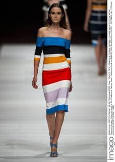 March 8, 2016 - Melbourne, Victoria, Australia - A model wears By Johnny for the Premium Runway 3 show during the 2016 Melbourne Fashion Week. Melbourne Australia - ZUMAk106