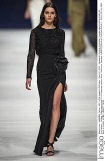 March 8, 2016 - Melbourne, Victoria, Australia - A model wears Rachel Gilbert for the Premium Runway 3 show during the 2016 Melbourne Fashion Week. Melbourne Australia - ZUMAk106