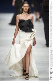 March 8, 2016 - Melbourne, Victoria, Australia - A model wears Rachel Gilbert for the Premium Runway 3 show during the 2016 Melbourne Fashion Week. Melbourne Australia - ZUMAk106