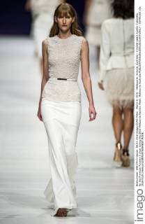 March 8, 2016 - Melbourne, Victoria, Australia - A model wears Aurelio Costarella for the Premium Runway 3 show during the 2016 Melbourne Fashion Week. Melbourne Australia - ZUMAk106