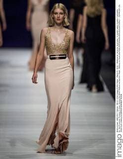 March 8, 2016 - Melbourne, Victoria, Australia - A model wears Aurelio Costarella for the Premium Runway 3 show during the 2016 Melbourne Fashion Week. Melbourne Australia - ZUMAk106