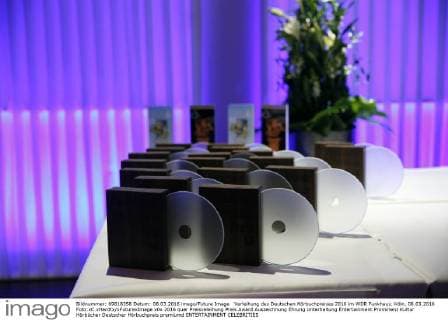 Verleihung des Deutschen Hörbuchpreises 2016 im WDR Funkhaus. Köln, 08.03.2016 Foto:xC.xHardtx xFuturexImage