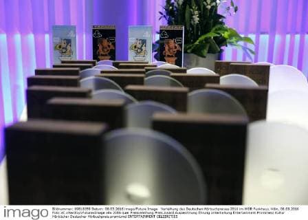 Verleihung des Deutschen Hörbuchpreises 2016 im WDR Funkhaus. Köln, 08.03.2016 Foto:xC.xHardtx xFuturexImage