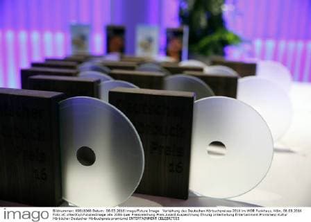 Verleihung des Deutschen Hörbuchpreises 2016 im WDR Funkhaus. Köln, 08.03.2016 Foto:xC.xHardtx xFuturexImage