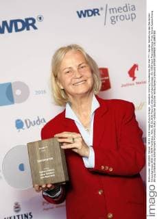 Heikedine Körting (Sonderpreis Die drei ??? ) bei der Verleihung des Deutschen Hörbuchpreises 2016 im WDR Funkhaus. Köln, 08.03.2016 Foto:xC.xHardtx xFuturexImage