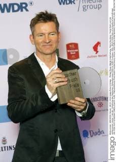 Philipp Moog (Beste Unterhaltung, Mario Giordano: Tante Poldi und die sizilianischen Löwen ) bei der Verleihung des Deutschen Hörbuchpreises 2016 im WDR Funkhaus. Köln, 08.03.2016 Foto:xC.xHardtx xFuturexImage