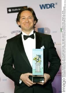 Simon Jäger (Hörkules Preis, Sebastian Fitzek: Passagier 23 , bei der Verleihung des Deutschen Hörbuchpreises 2016 im WDR Funkhaus. Köln, 08.03.2016 Foto:xC.xHardtx xFuturexImage