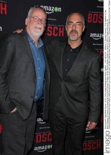 LOS ANGELES - MARCH 3: Michael Connelly, Titus Welliver at the Bosch Season 2 Premiere Screening at the Silver Screen Theater at the Pacific Design Center on March 3, 2016 in West Hollywood, CA  KathyxHutchins