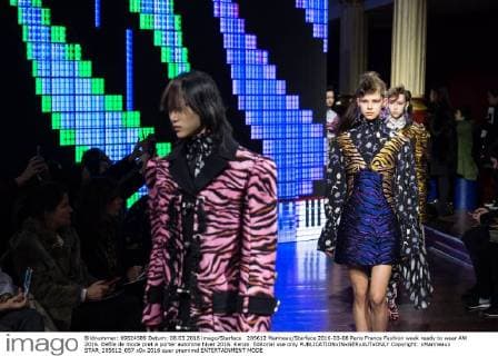 205612 Marineau Starface 2016-03-08 Paris France Fashion week ready to wear AW 2016. Defile de mode pret a porter automne hiver 2016. Kenzo. Editorial use only  Copyright: xMarineaux STAR_205612_057