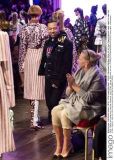 205612 Marineau Starface 2016-03-08 Paris France Fashion week ready to wear AW 2016. Defile de mode pret a porter automne hiver 2016. Kenzo. Editorial use only  Copyright: xMarineaux STAR_205612_058