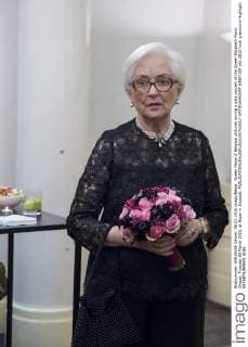 Queen Paola of Belgium pictured during a gala concert of the Queen Elisabeth Music Chapel, Tuesday 08 March 2016, at Bozar in Brussels.  HATIMxKAGHAT 04807184