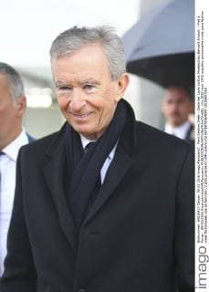 Paris Fashion Week - Gäste der Louis Vuitton Modenschau Bernard Arnault - Pret a Porter - 09 03 2016 GwendolineLeGoff Panoramic 