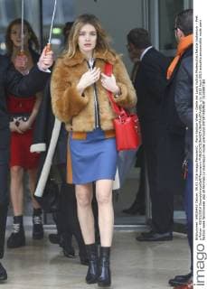 Paris Fashion Week - Gäste der Louis Vuitton Modenschau Natalia Vodianova - Pret a Porter - 09 03 2016 GwendolineLeGoff Panoramic 